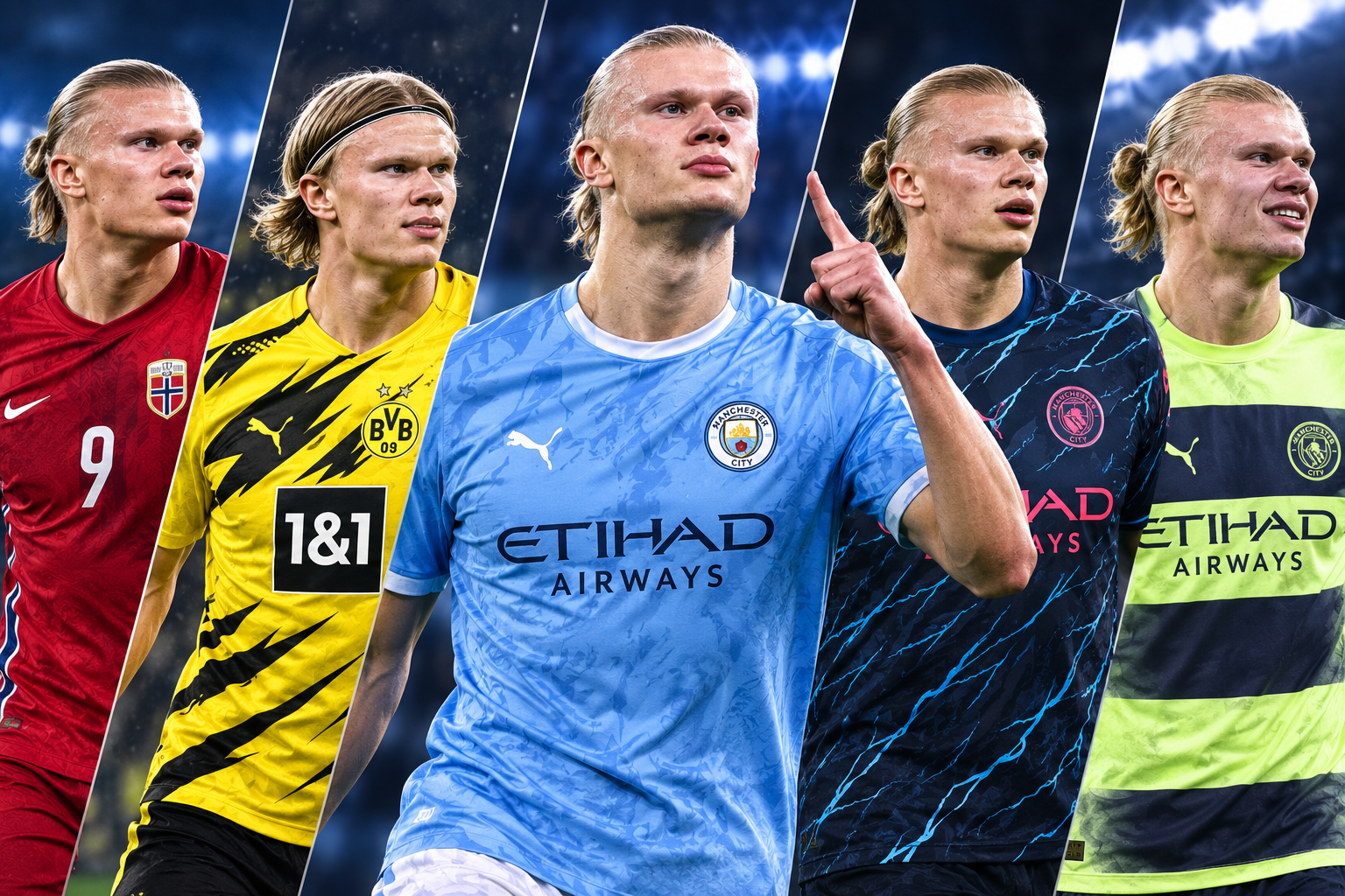 5 Best Erling Haaland Jerseys Of All Time