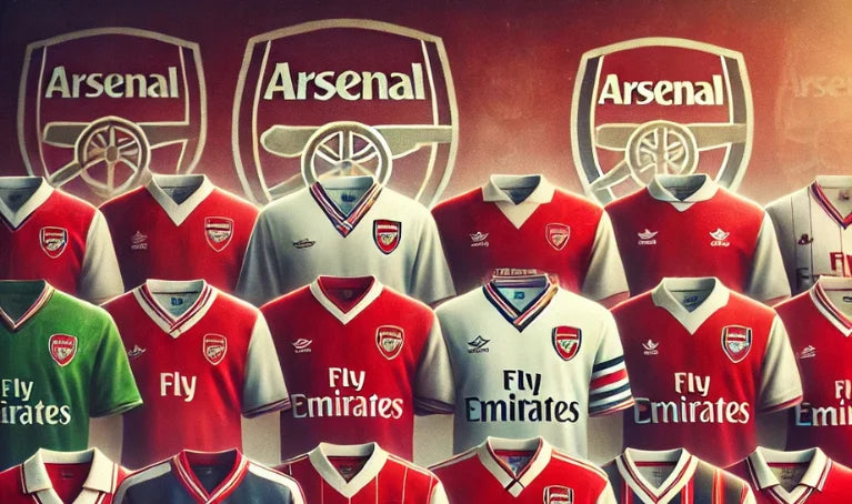 Arsenal historical kits online