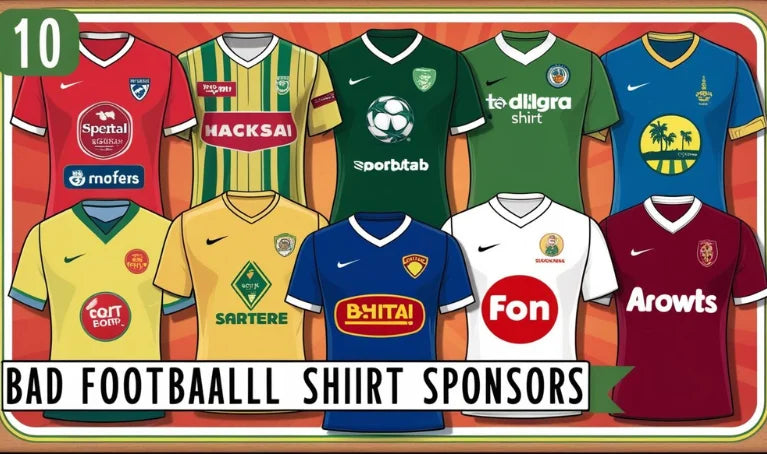 10 Worst Football Shirt Sponsors Ever: Deals Fans Want to Forget