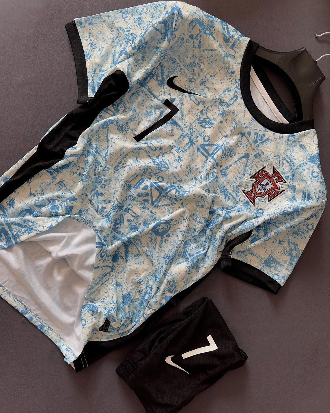 Portugal 2024 Away Set (With Shorts) Jerseys Jersey Nike Football Jerseys India Online