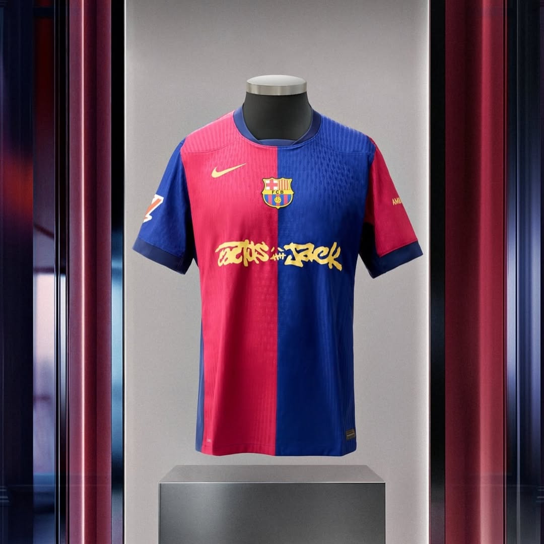 FC Barcelona x Travis Scott Home Jersey (Player Version)
