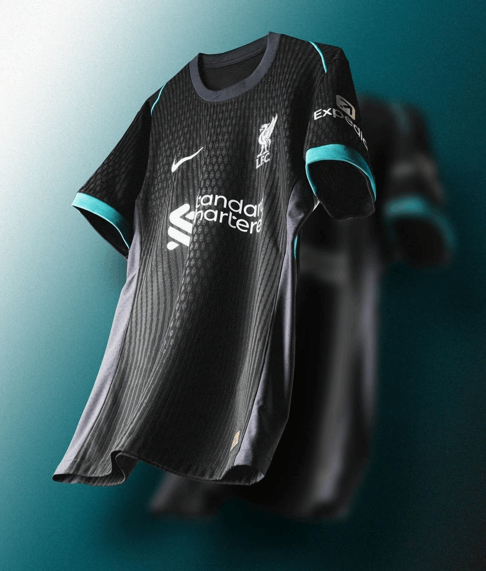 Special Edition Liverpool Fc All Black Jersey Football Kits Kit