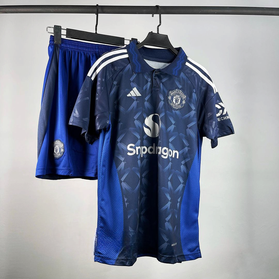Manchester United 2024 Away Kit With Shorts Champions Kit
