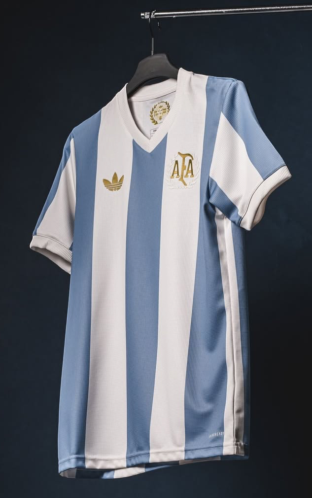 Retro Argentina Jersey Adidas Original Argentina Argentina 50th
