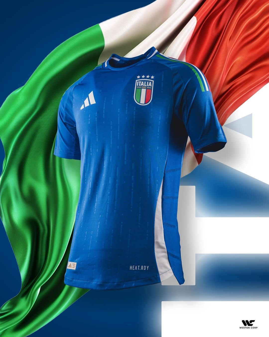 Italy 2024 Home Jersey – Champions Kit