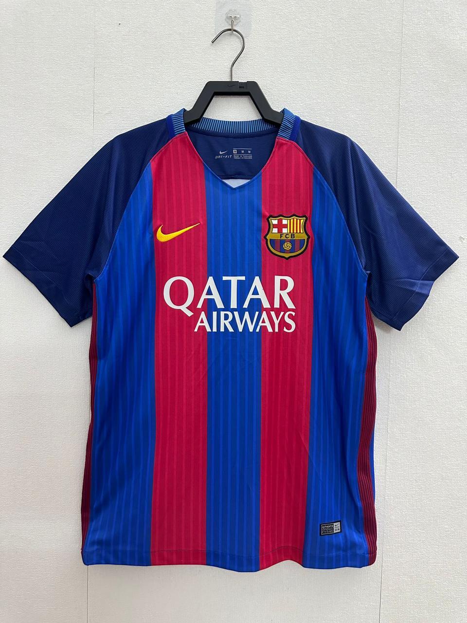 Buy Now RETRO FC BARCELONA HOME 2016/17 – Champions Kit