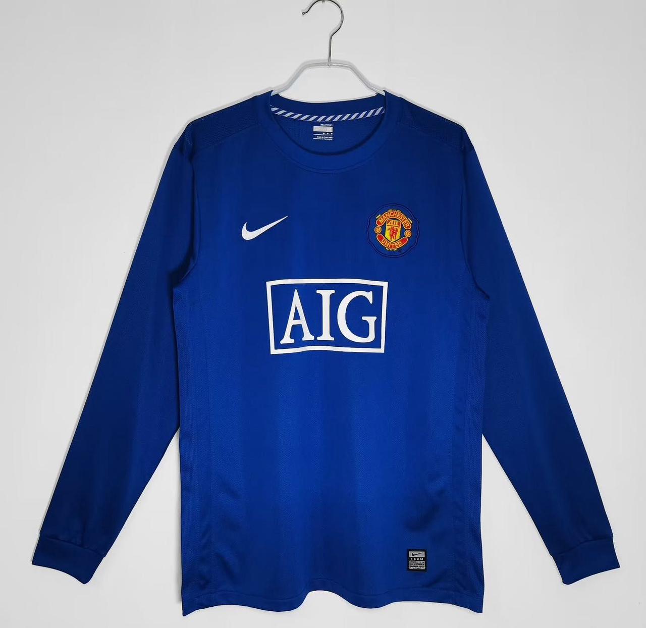 RETRO FULL SLEEVES MANCHESTER UNITED THIRD 2007/08 – Champions Kit