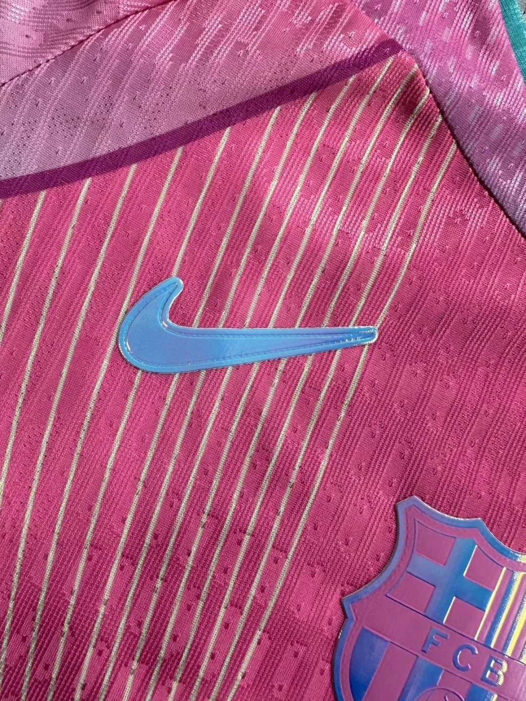 FC Barcelona 2025/26 Special Edition Pink Jersey (Player Version)