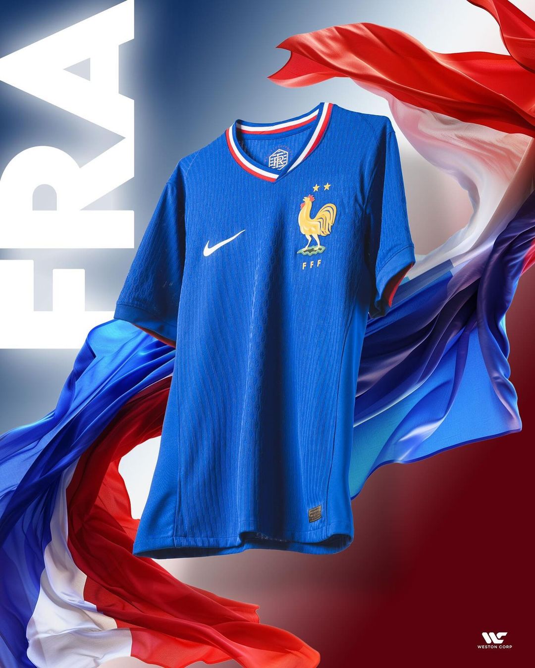 France 2024 Home Jersey – Champions Kit - Main Image