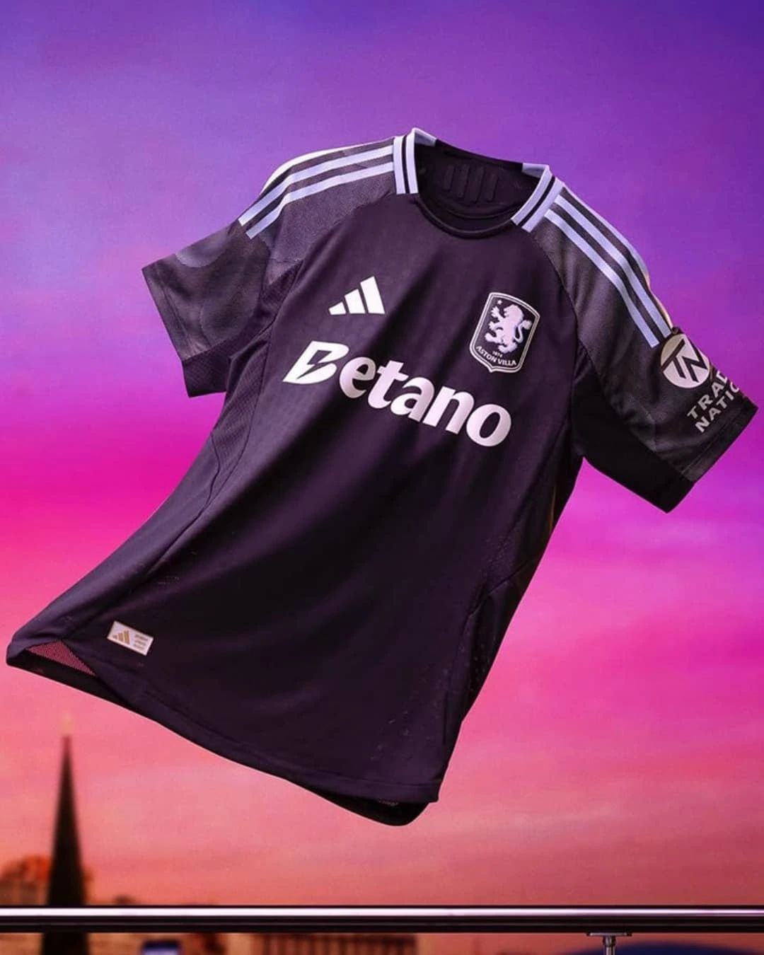 Aston Villa 2025/26 Away Jersey (Player Version)