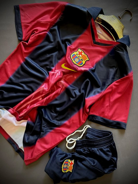 FC Barcelona X Travis Scott Retro Set (With Shorts)