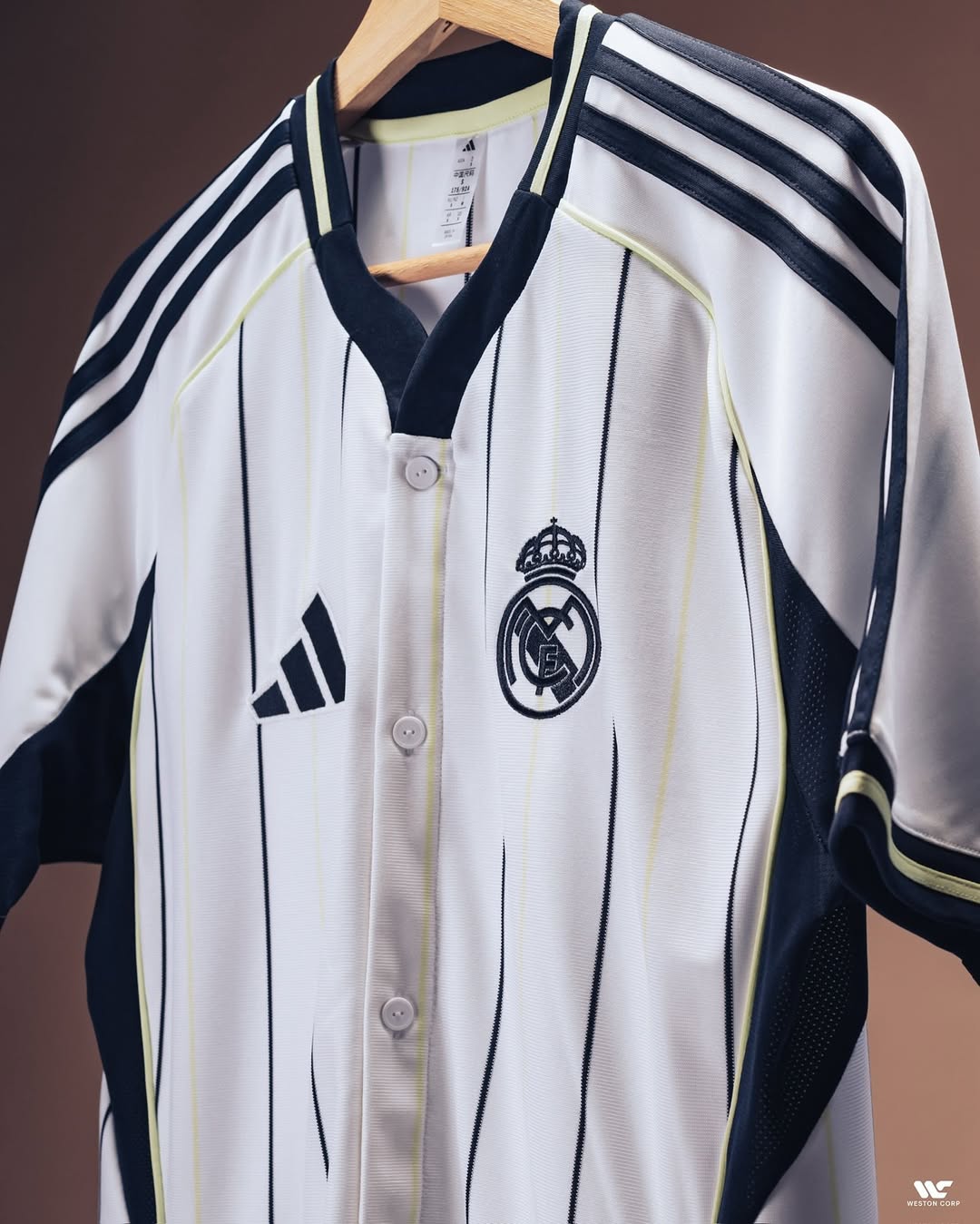 Real Madrid Special Edition Baseball-Inspired Jersey