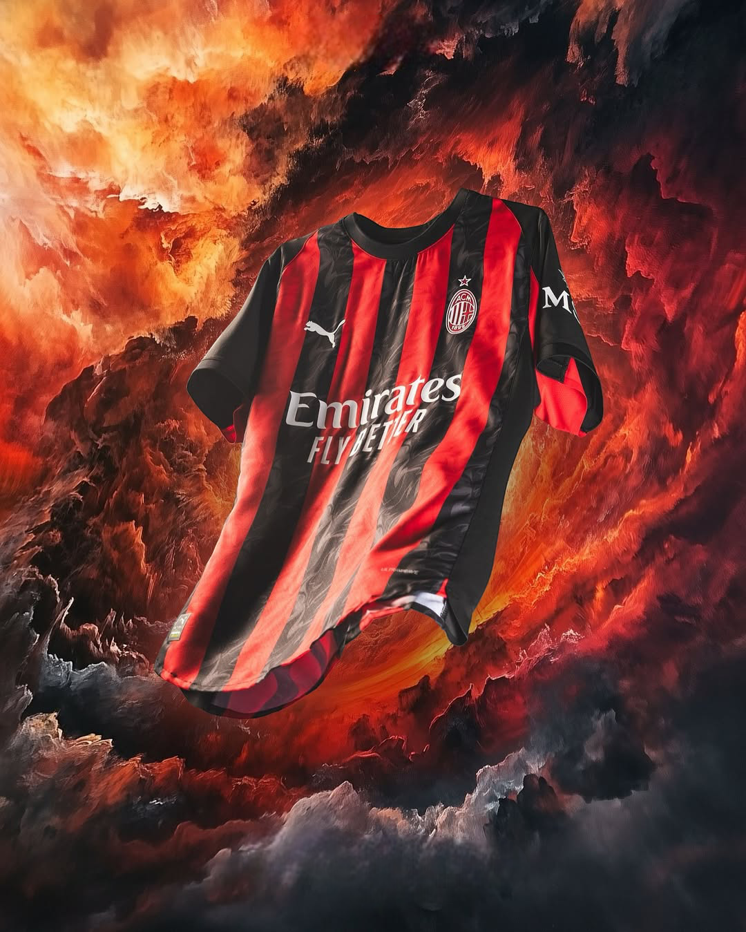 AC Milan 2025/26 Home Jersey (Player Version) - Main Image
