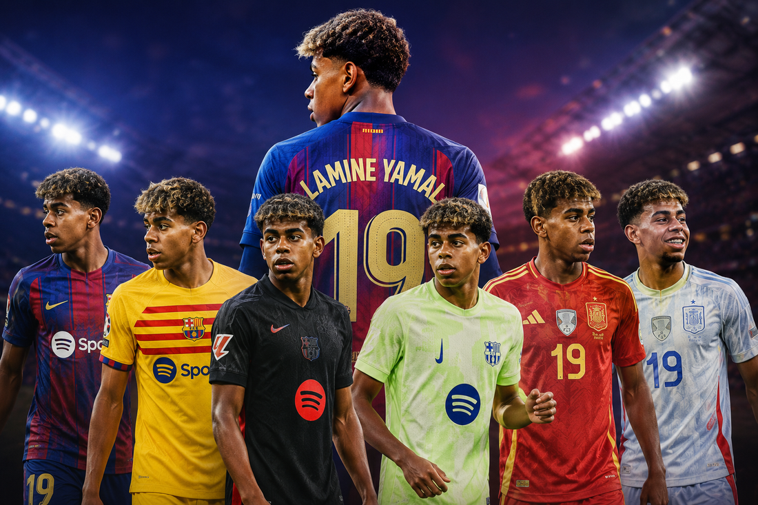 Best Lamine Yamal Jerseys Every Kit So Far