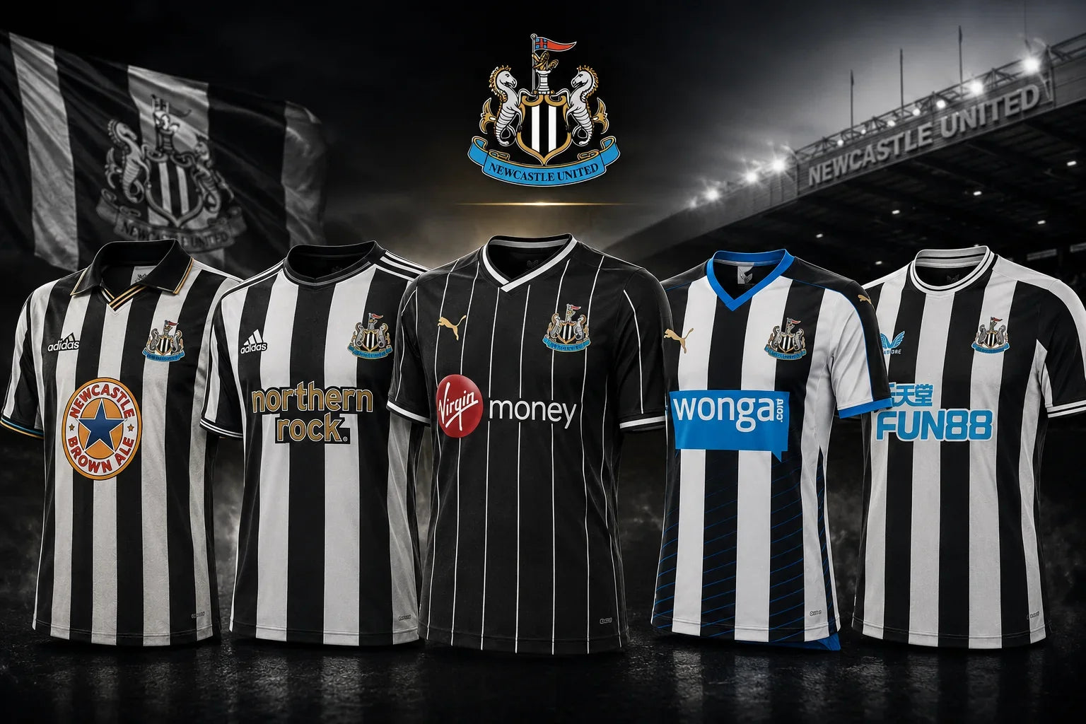 Best Newcastle United Kits of All Time - Top 10 Ranked