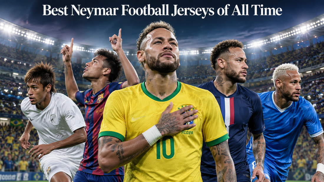Best Neymar Football Jerseys of All Time - Top 10 Ranked