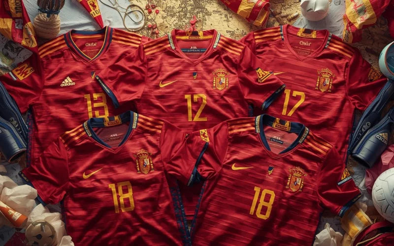 Most Iconic Spain World Cup Jerseys Ever – Top 10 Jerseys Ranked