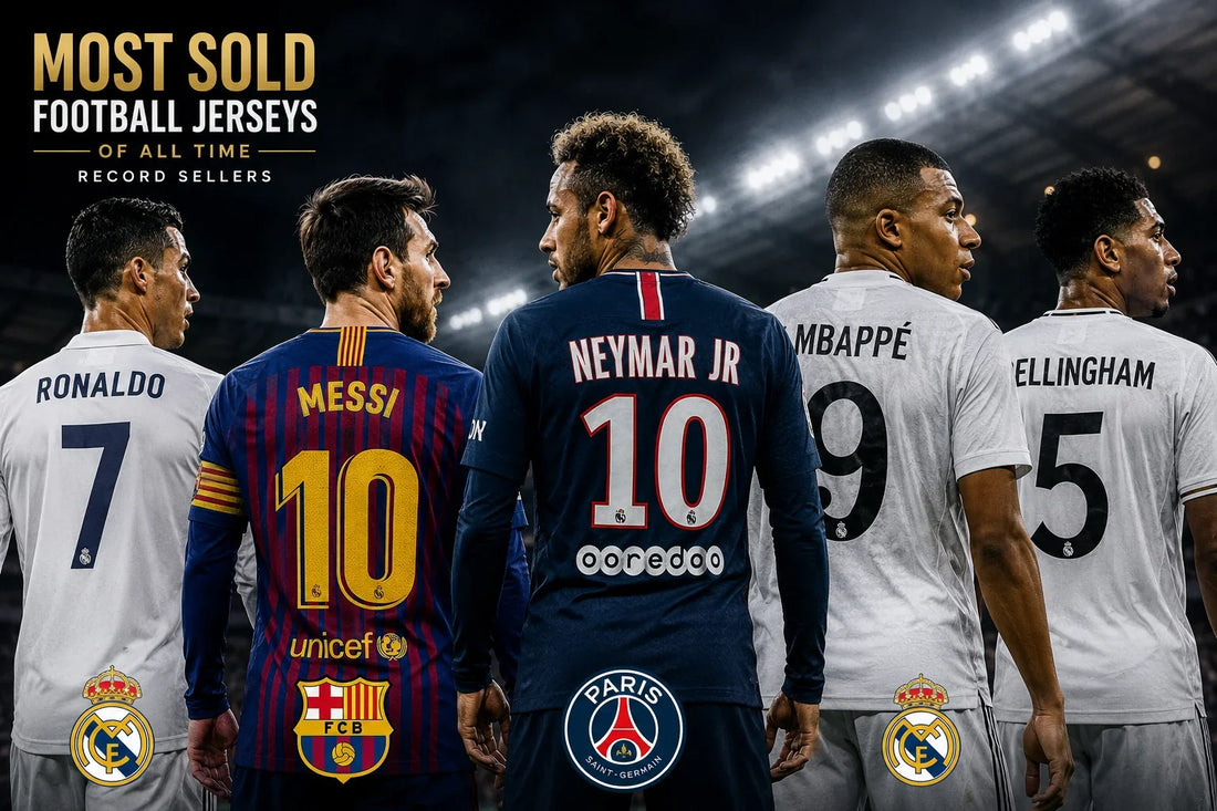 Most Sold Football Jerseys of All Time - 15 Record Sellers