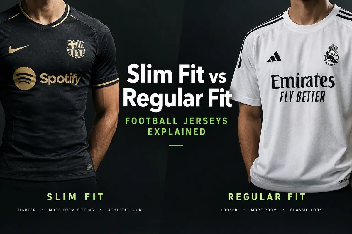 Slim Fit vs Regular Fit Football Jerseys Explained