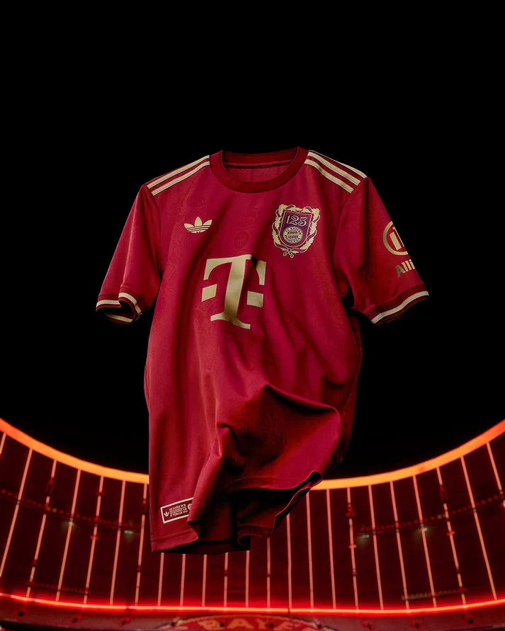 FC Bayern Munich Drops Elegant 125th Anniversary Shirt to Celebrate Club Heritage