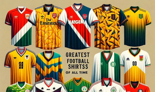 Top 10 Greatest Football Shirts of All Time -  Legends Football Jerseys