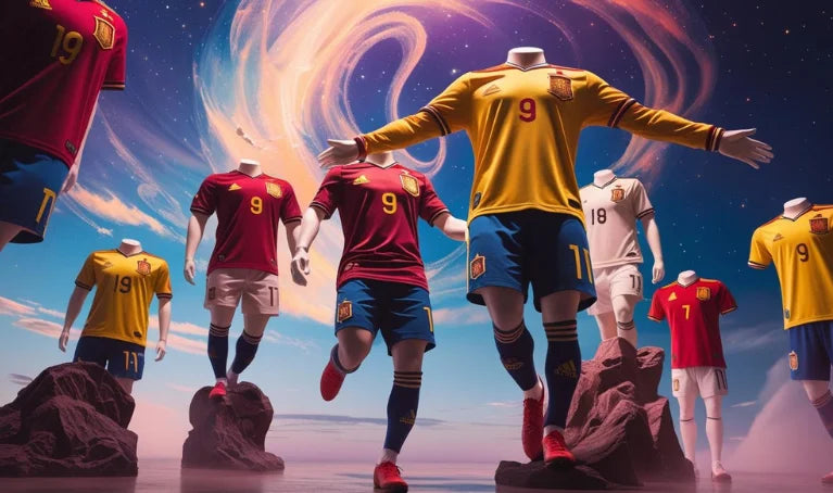 Top 10 Spain Football Jerseys from Euro & WC Wins
