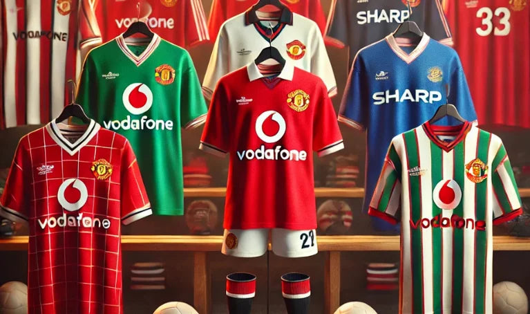 Top 10 Retro Manchester United Shirts - Man UTD Kit History
