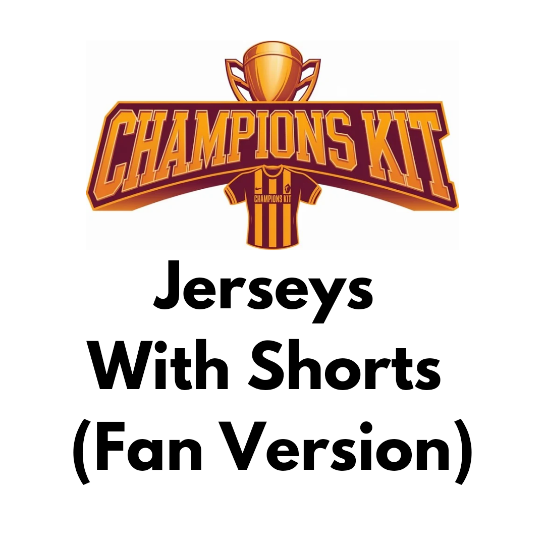 Buy Fan Version Football Jerseys with Shorts in India (2025/26)