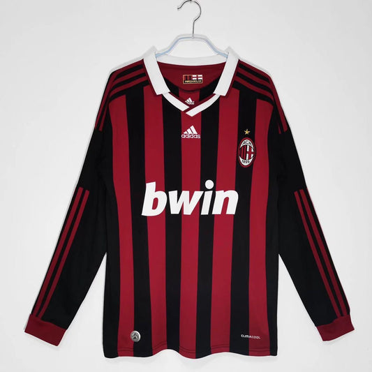 RETRO FULL SLEEVES AC MILAN HOME 2009/10 Football Jerseys India Online