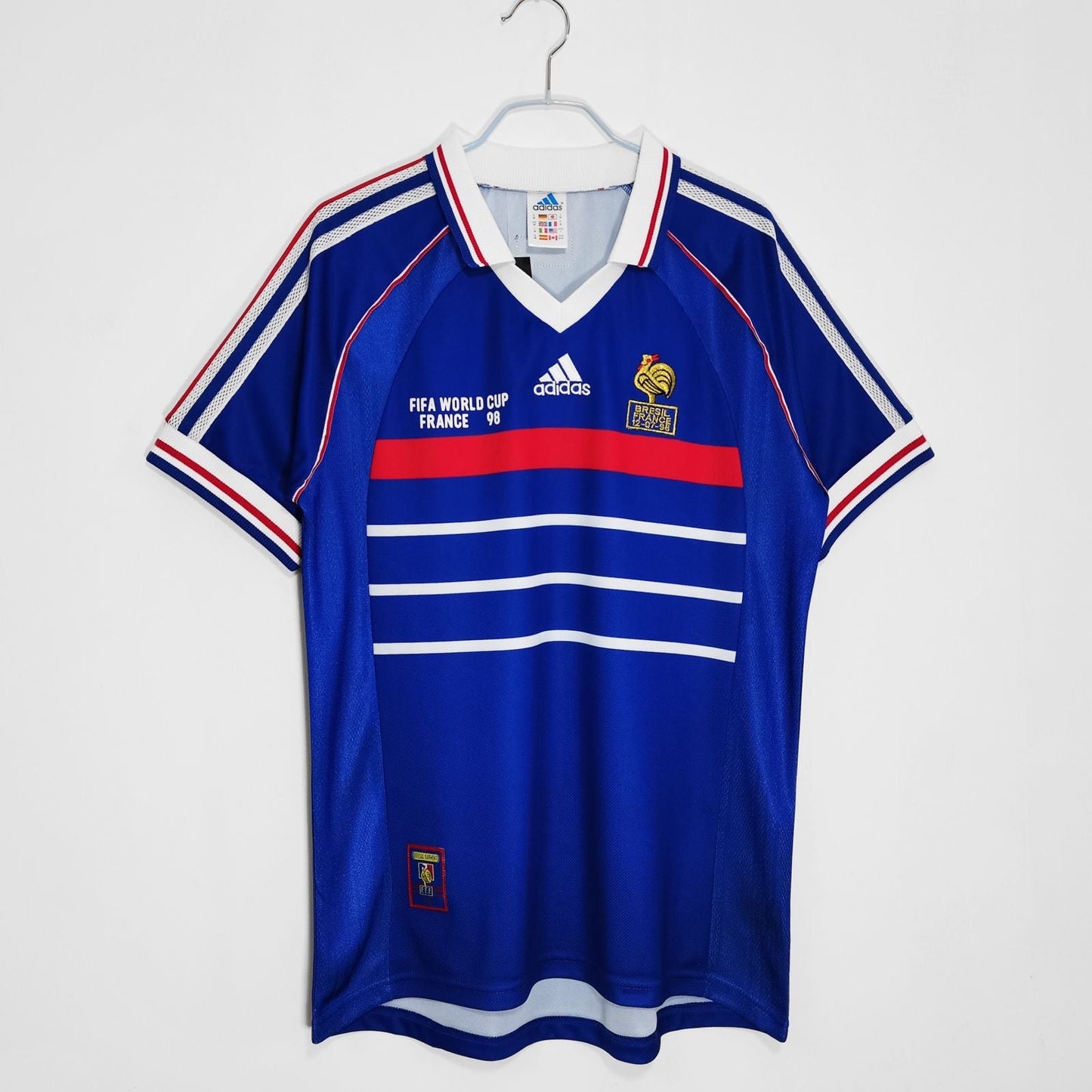 RETRO FRANCE HOME 1998 Football Jerseys India Online