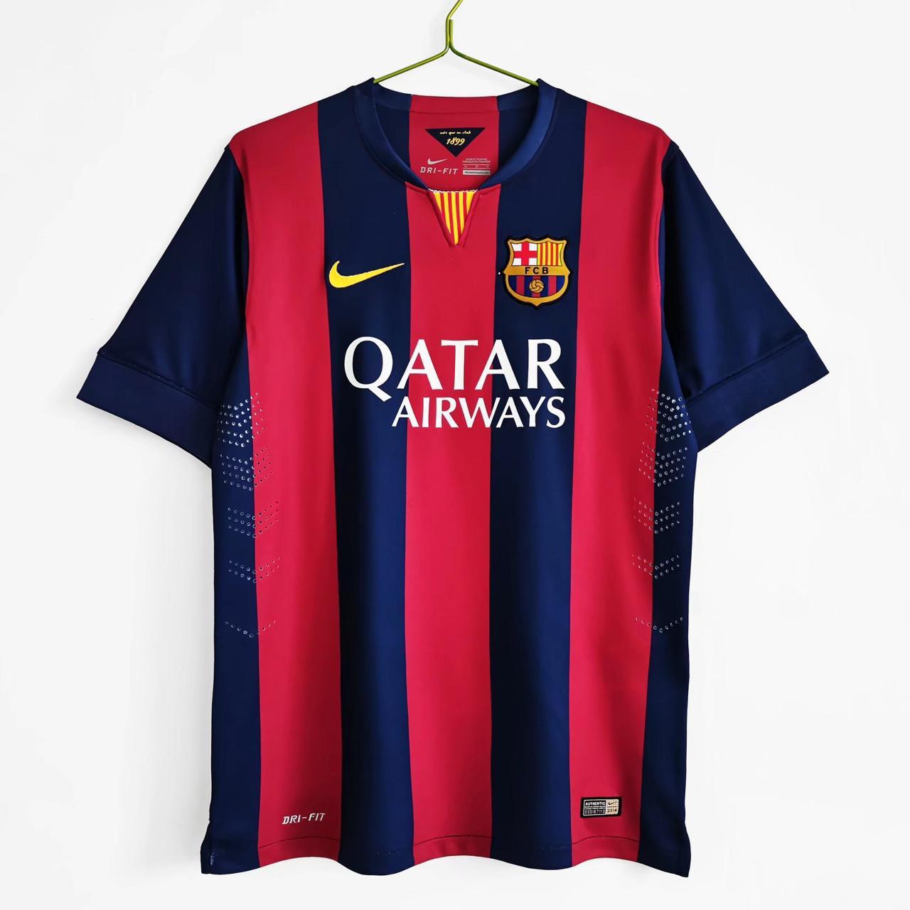 RETRO FC BARCELONA HOME 2014/15 Football Jerseys India Online