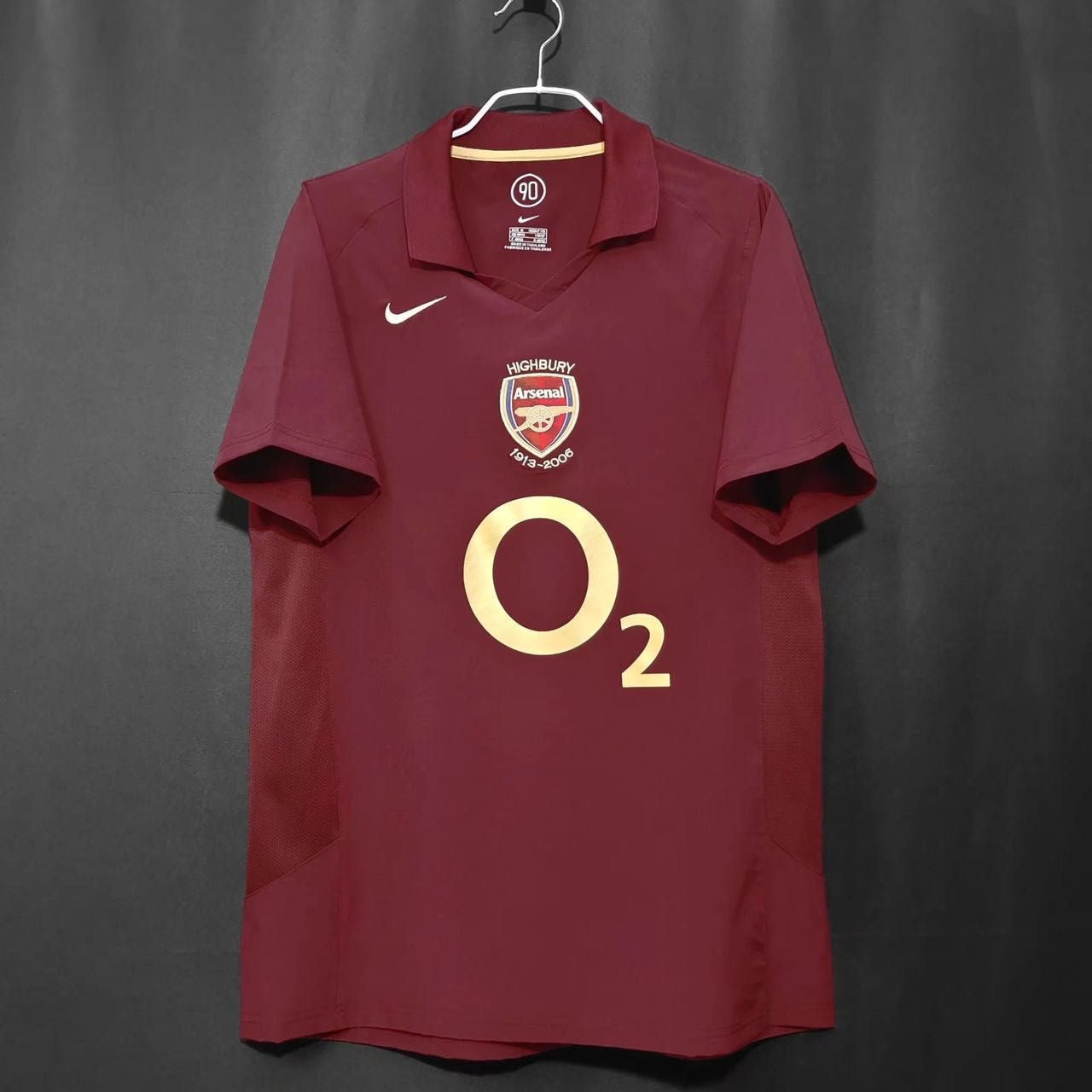 RETRO ARSENAL 2005 o2 Football Jerseys India Online