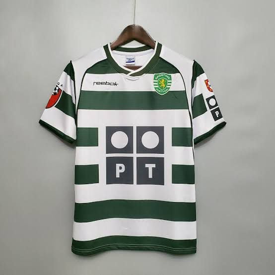 RETRO SPORTING LISBON HOME 2001/03 Football Jerseys India Online