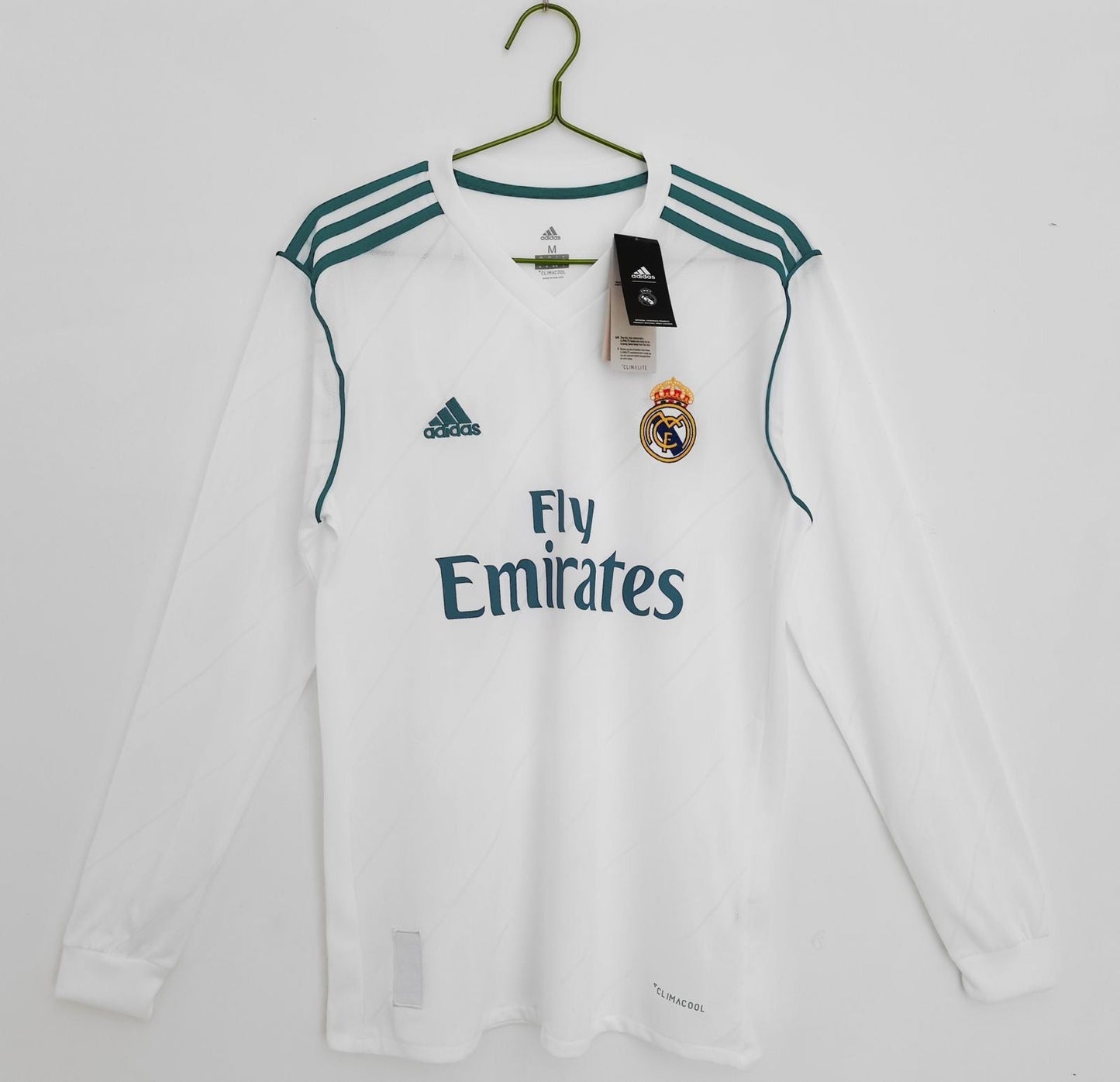 RETRO FULL SLEEVES REAL MADRID HOME 2017/18 Football Jerseys India Online