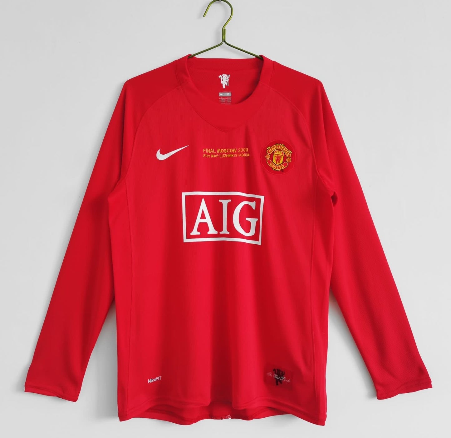 RETRO FULLSLEEVES MANCHESTER UNITED HOME 2007/08 Football Jerseys India Online