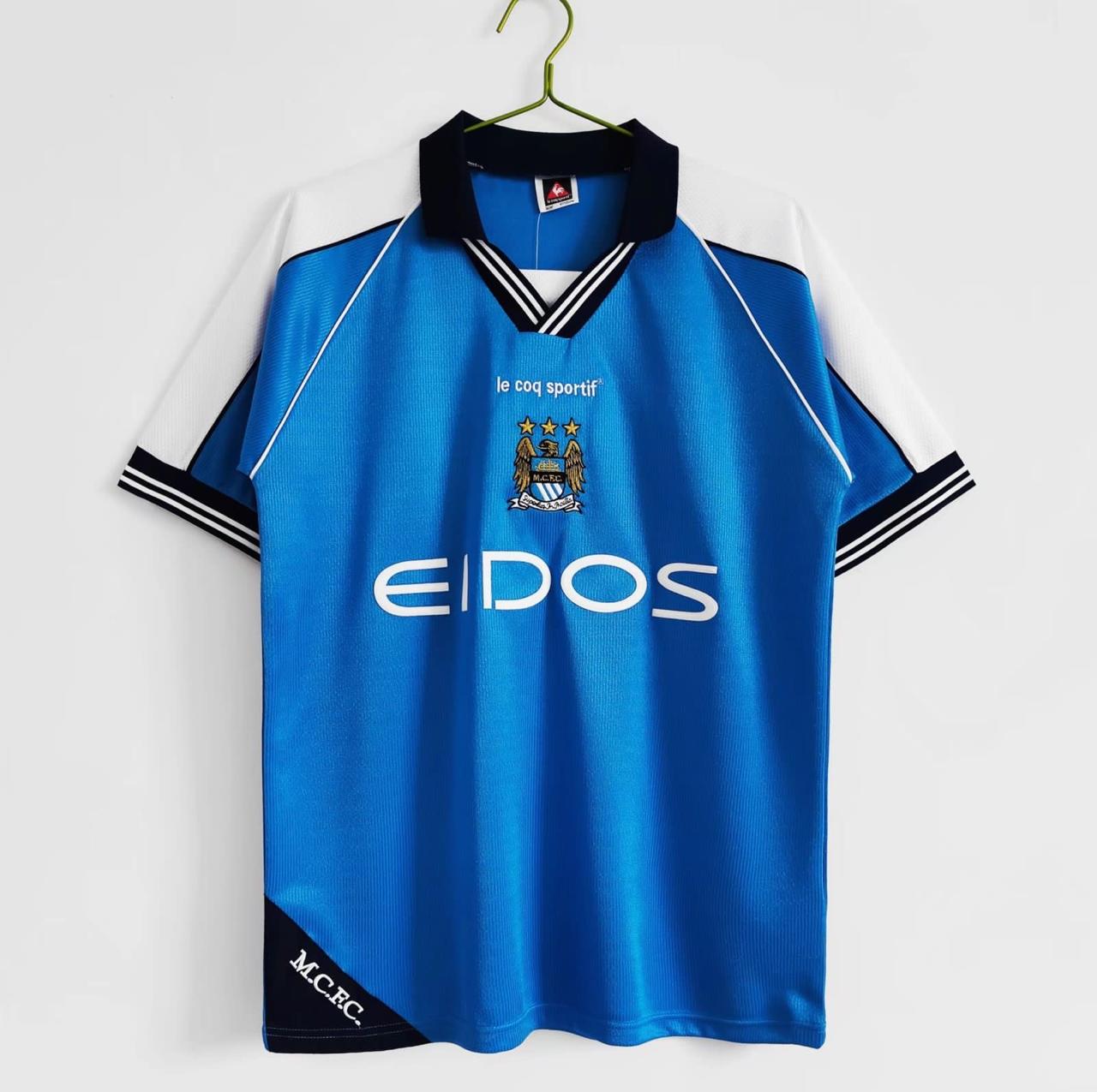 RETRO MANCHESTER CITY HOME 1999/2000 Football Jerseys India Online