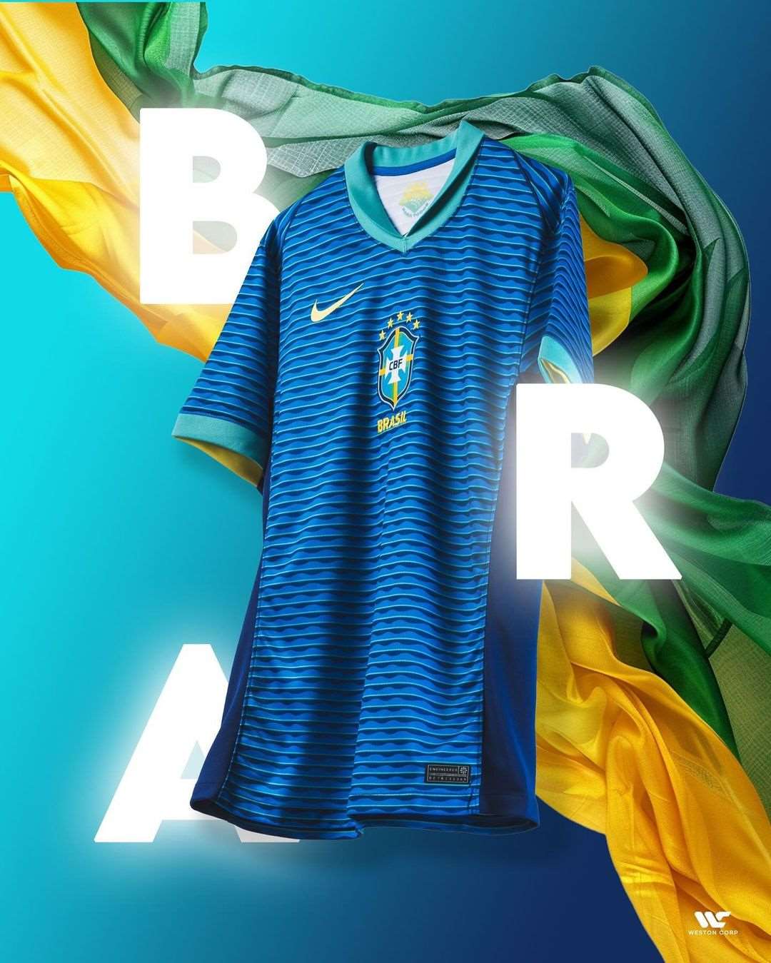 Buy Now Brazil 2024 Away Jersey (Player Version) in India