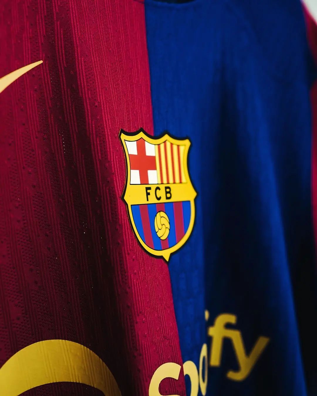 Buy Now FC Barcelona 2024 Home Jersey (Player Version) India 
