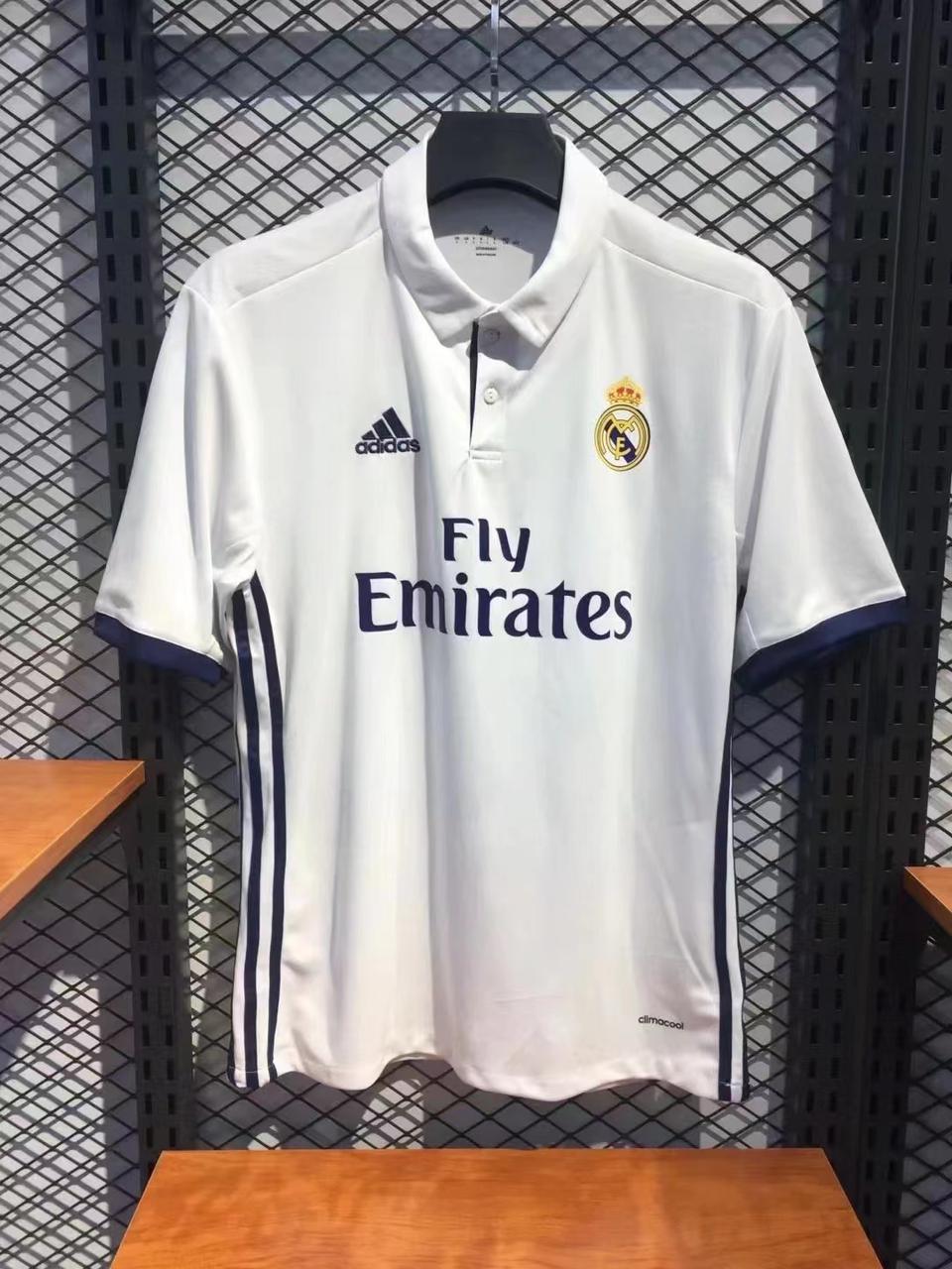 RETRO REAL MADRID HOME 2016/17 Football Jerseys India Online