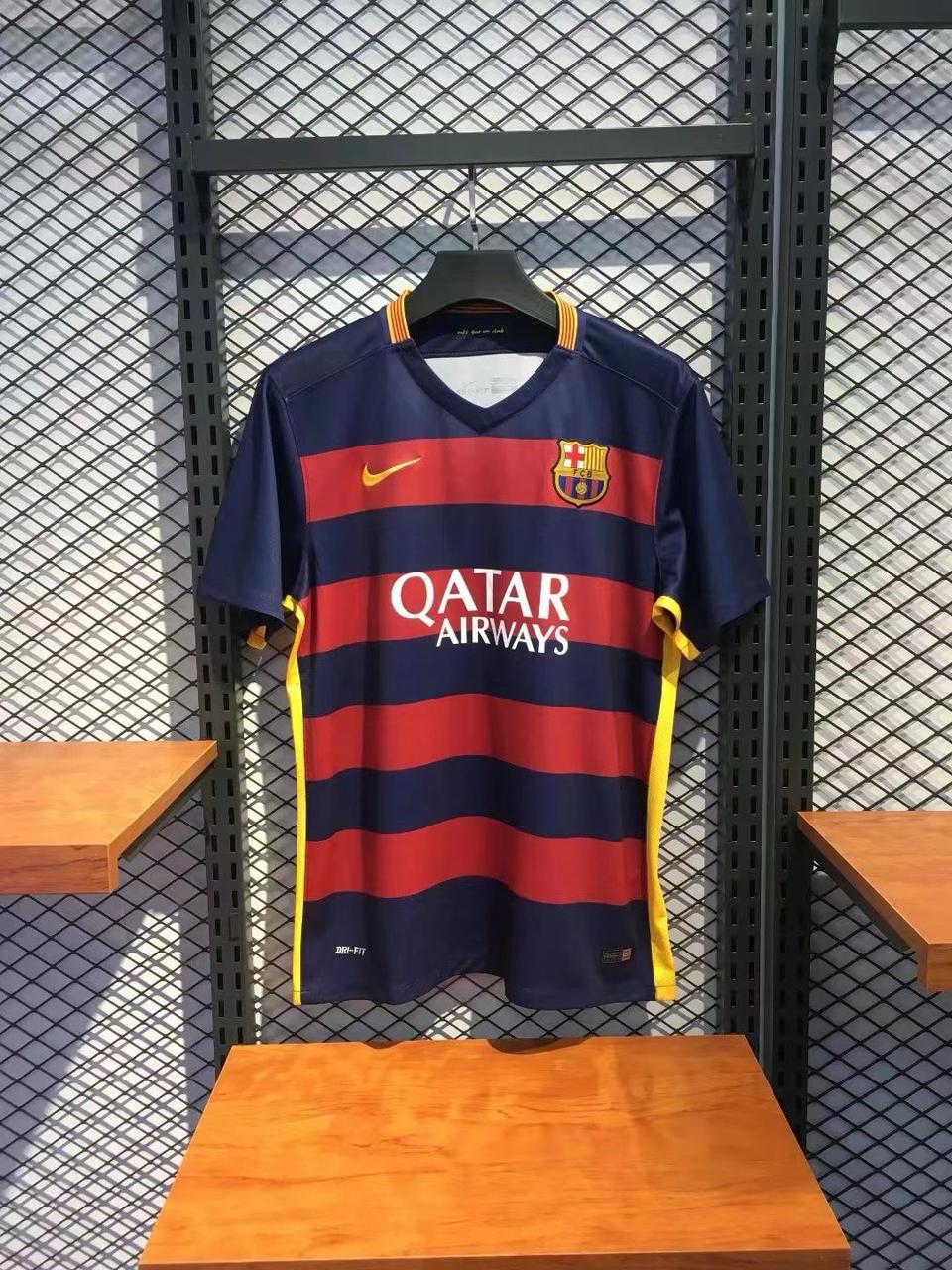 RETRO FC BARCELONA HOME 2015/16 Football Jerseys India Online