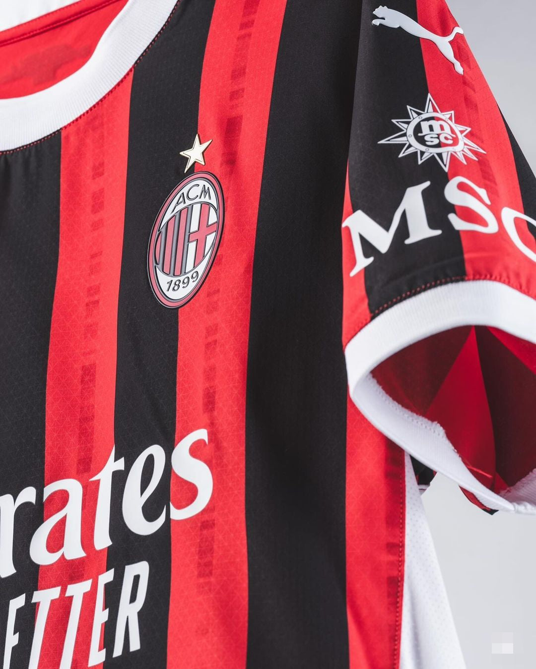 AC Milan 2024 Home Jersey (Player Version)