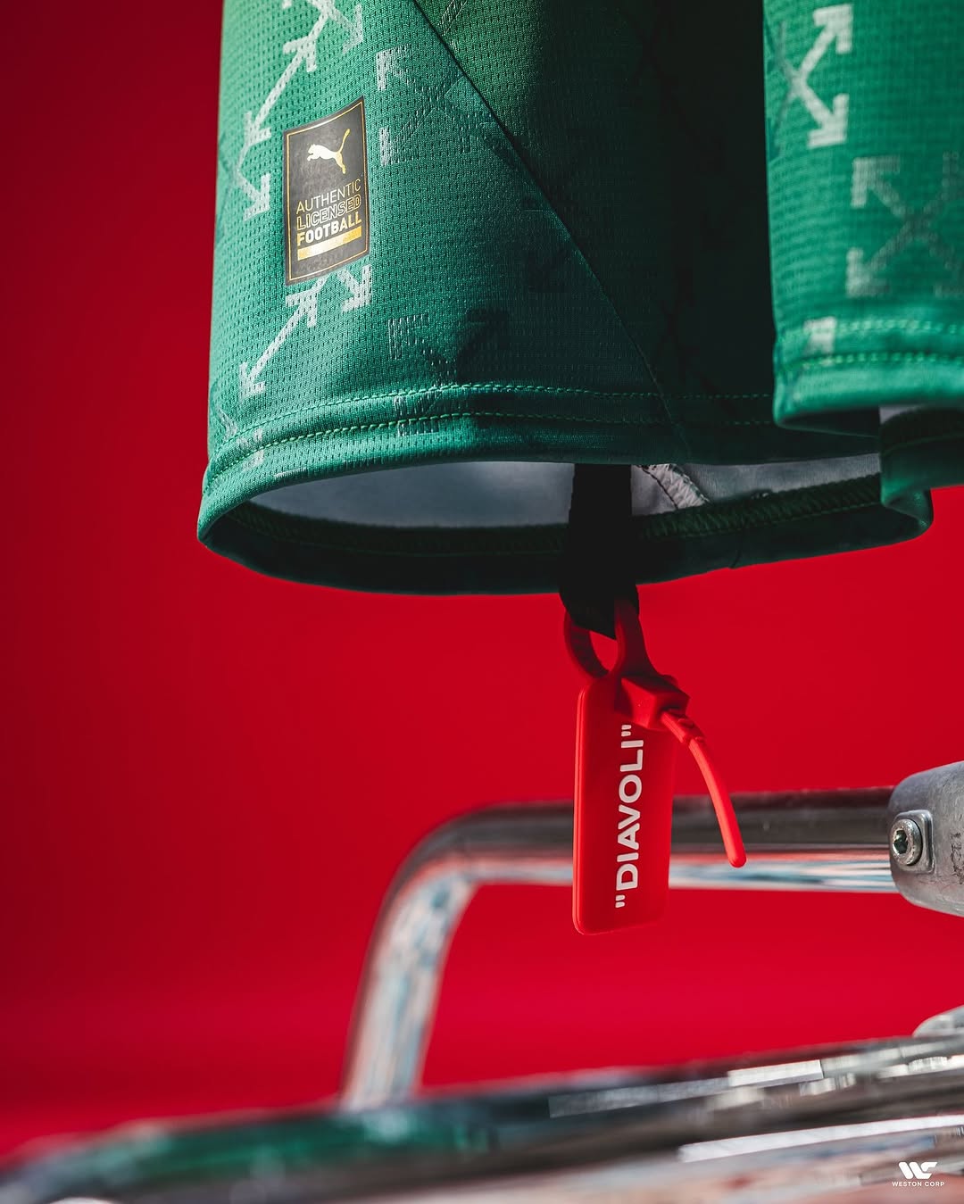 AC Milan X Off White Black Jersey (Fan Version)