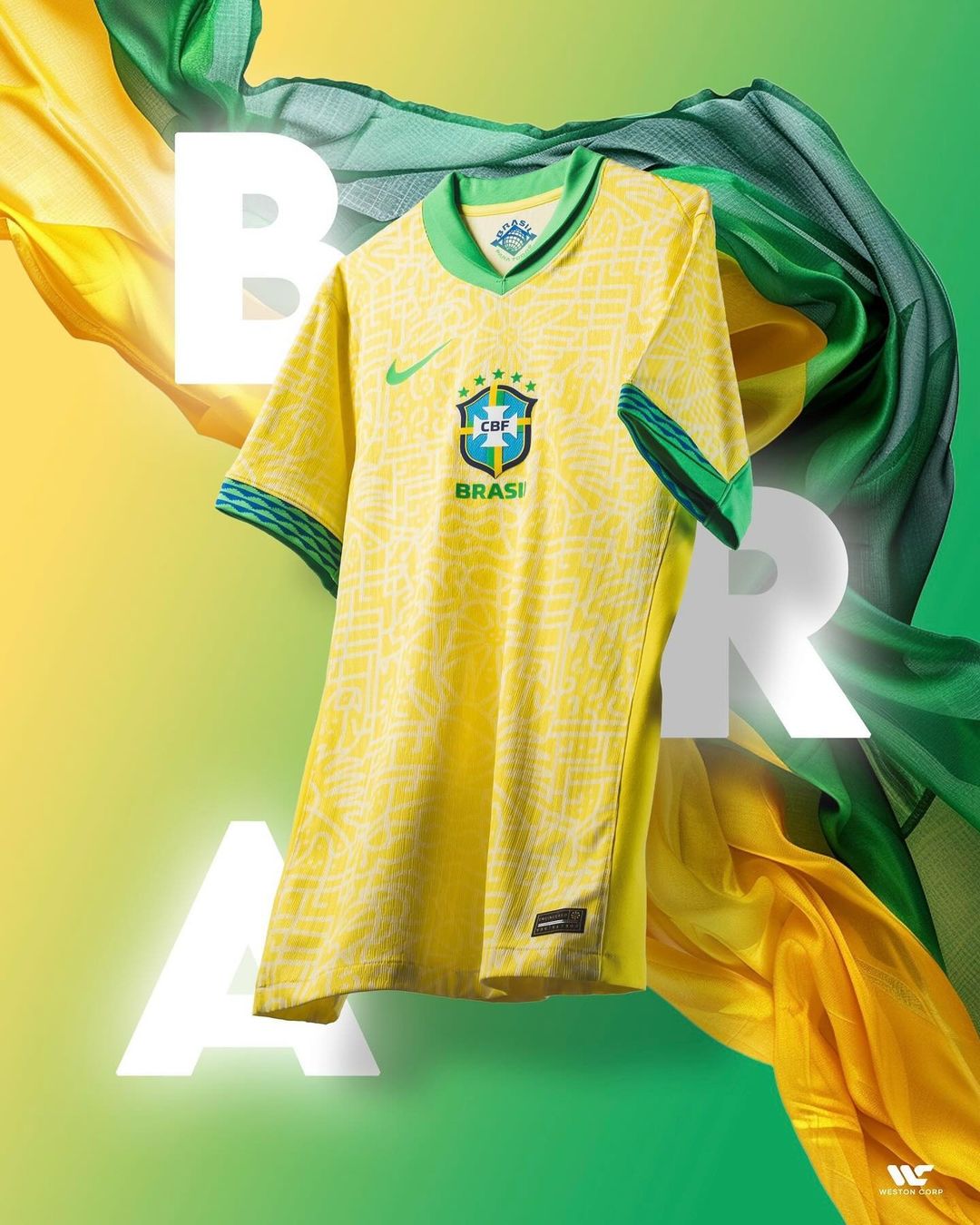 Brazil 2024 Away Jersey (Player Version) Jerseys Jersey Nike Football Jerseys India Online