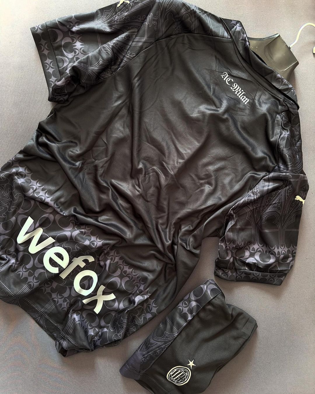 AC Milan X Pleasures 2024 Forth Set (With Shorts) Jerseys Football Jerseys India Online