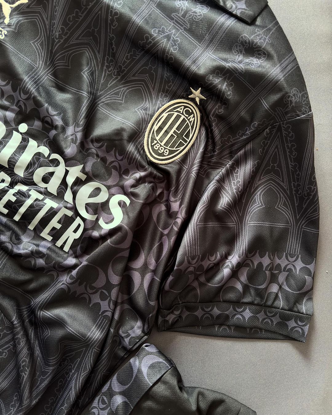 AC Milan X Pleasures 2024 Forth Set (With Shorts) Jerseys Football Jerseys India Online