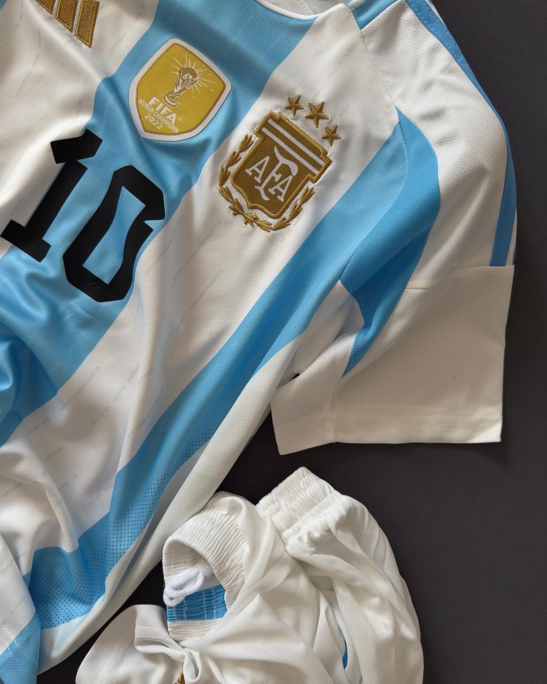 Argentina 2024 Home Set (With Shorts) Jerseys Adidas Jersey Football Jerseys India Online