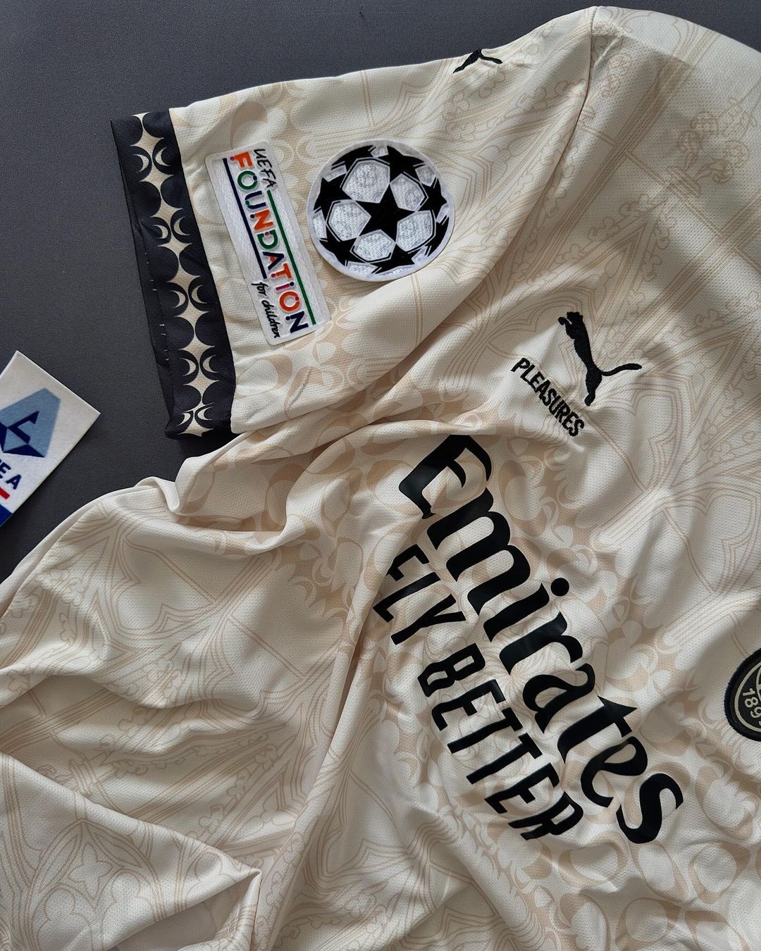 AC Milan X Pleasures 2024 Third Set (With Shorts) Jerseys Jersey Football Jerseys India Online