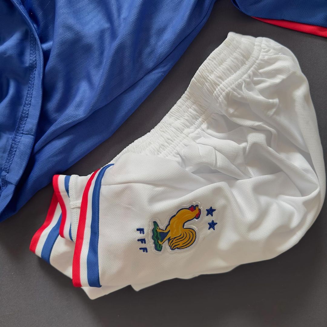 France 2024 Home Set (With Shorts) Jerseys Jersey Nike Football Jerseys India Online