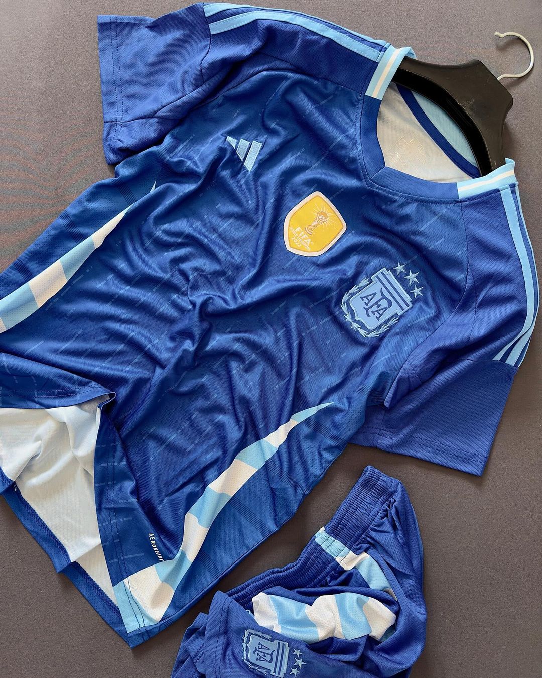 Argentina 2024 Away Set (With Shorts) Jerseys Adidas Jersey Football Jerseys India Online