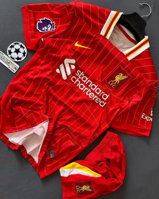 Liverpool 2024 Home Set (With Shorts) Jerseys Jersey Football Jerseys India Online